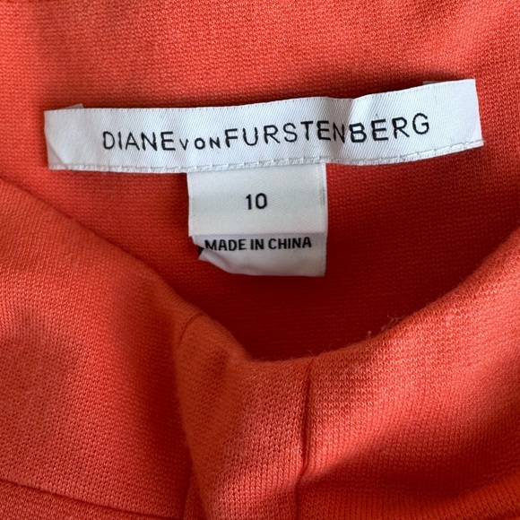 DIANE VON FURSTENBURG Asti Short Strapless 100% Silk Babydoll Dress wedding - Picture 6 of 13